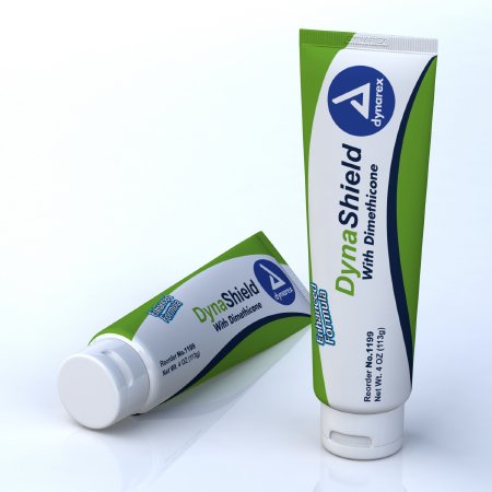 Dynashield with Dimethicone Skin Protectant Barrier Cream, 4oz. tube, 24/cs