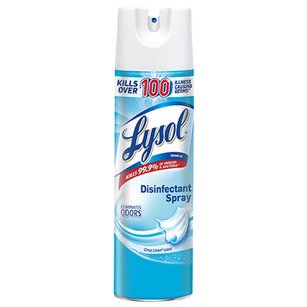 Lysol Disinfectant spray, Crisp Linen Scent