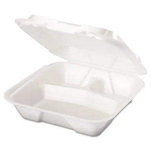 Foam Hinged Dinner Containers Case of 200