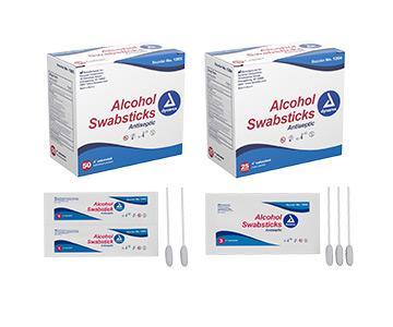 Dynarex Non-Sterile Alcohol Swabsticks
