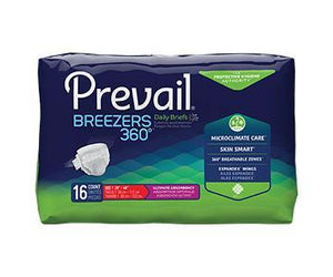 Prevail Breezers 360 Briefs - Ultimate Absorbency