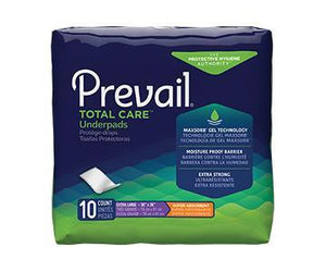 Prevail Disposable Underpads (Chux) for Surface Protection